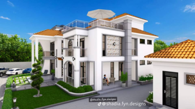 A Five bedroom house
